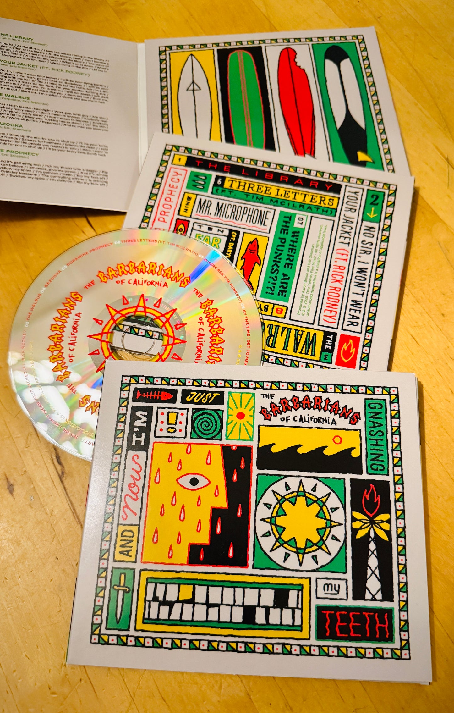 SIGNED - ‘And Now I'm Just Gnashing My Teeth’ - Limited DELUXE EDITION CD with BONUS TRACKS
