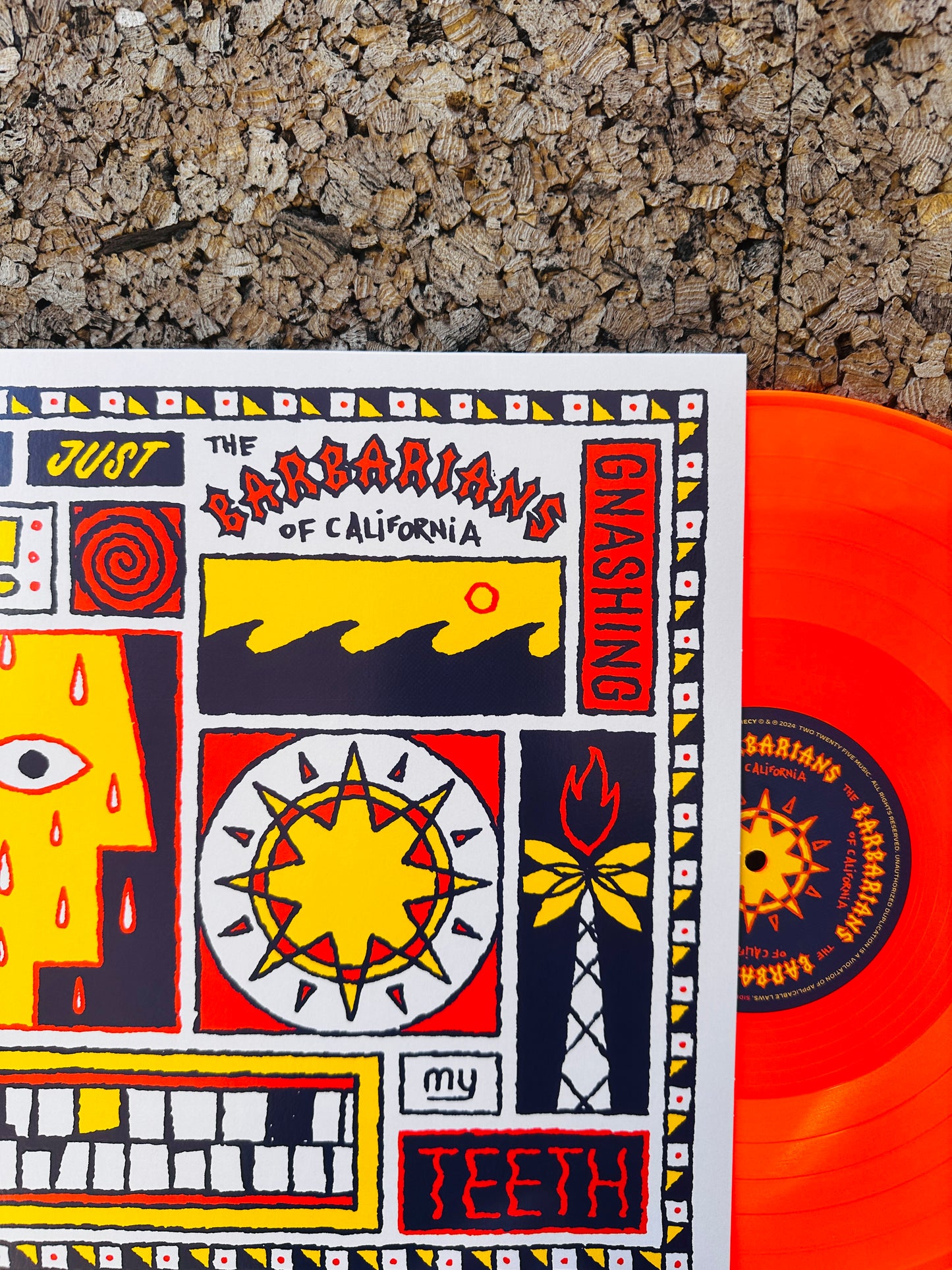 ‘And Now I'm Just Gnashing My Teeth’ - Limited ORANGE CRUSH Vinyl