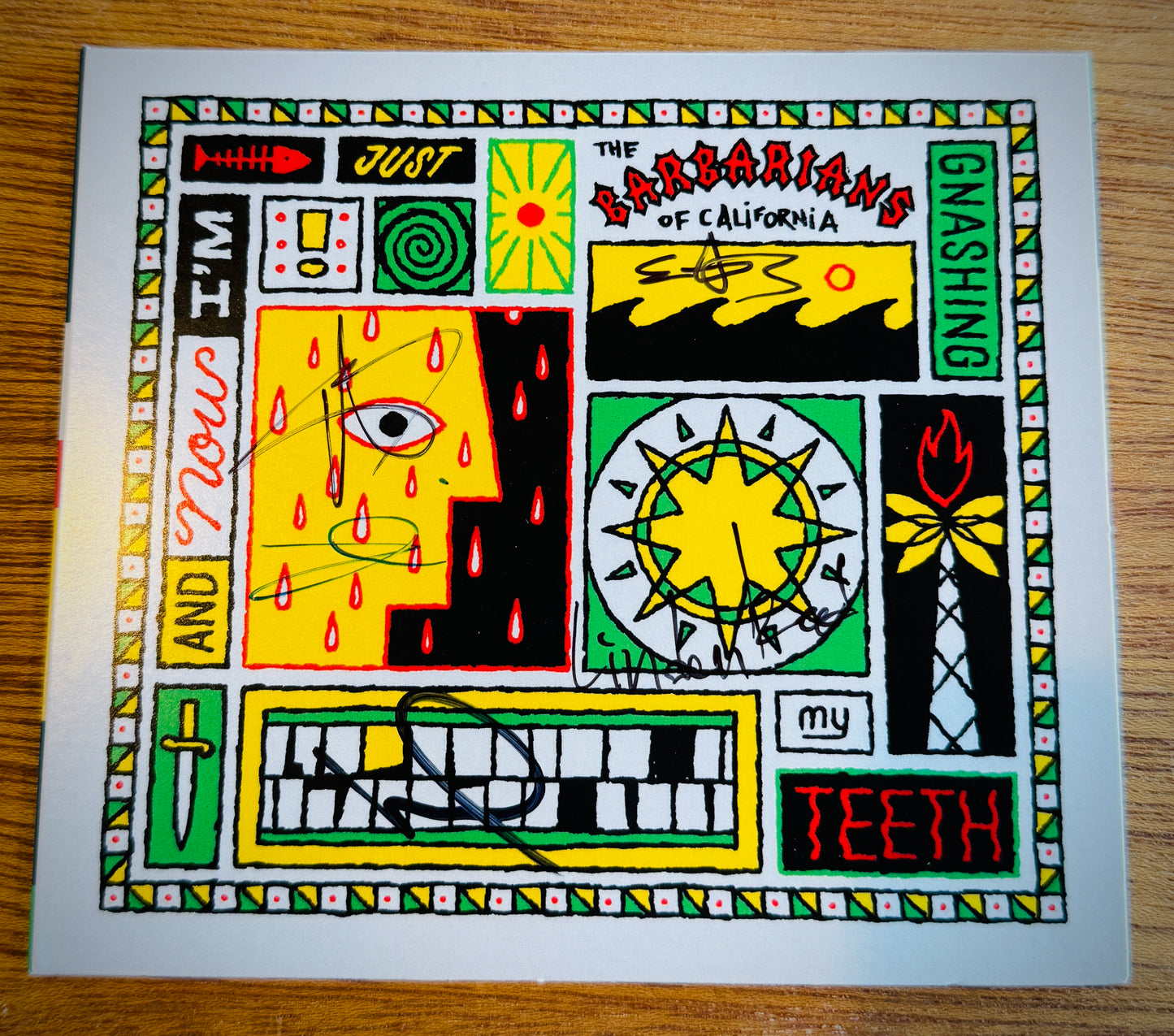 SIGNED - ‘And Now I'm Just Gnashing My Teeth’ - Limited DELUXE EDITION CD with BONUS TRACKS