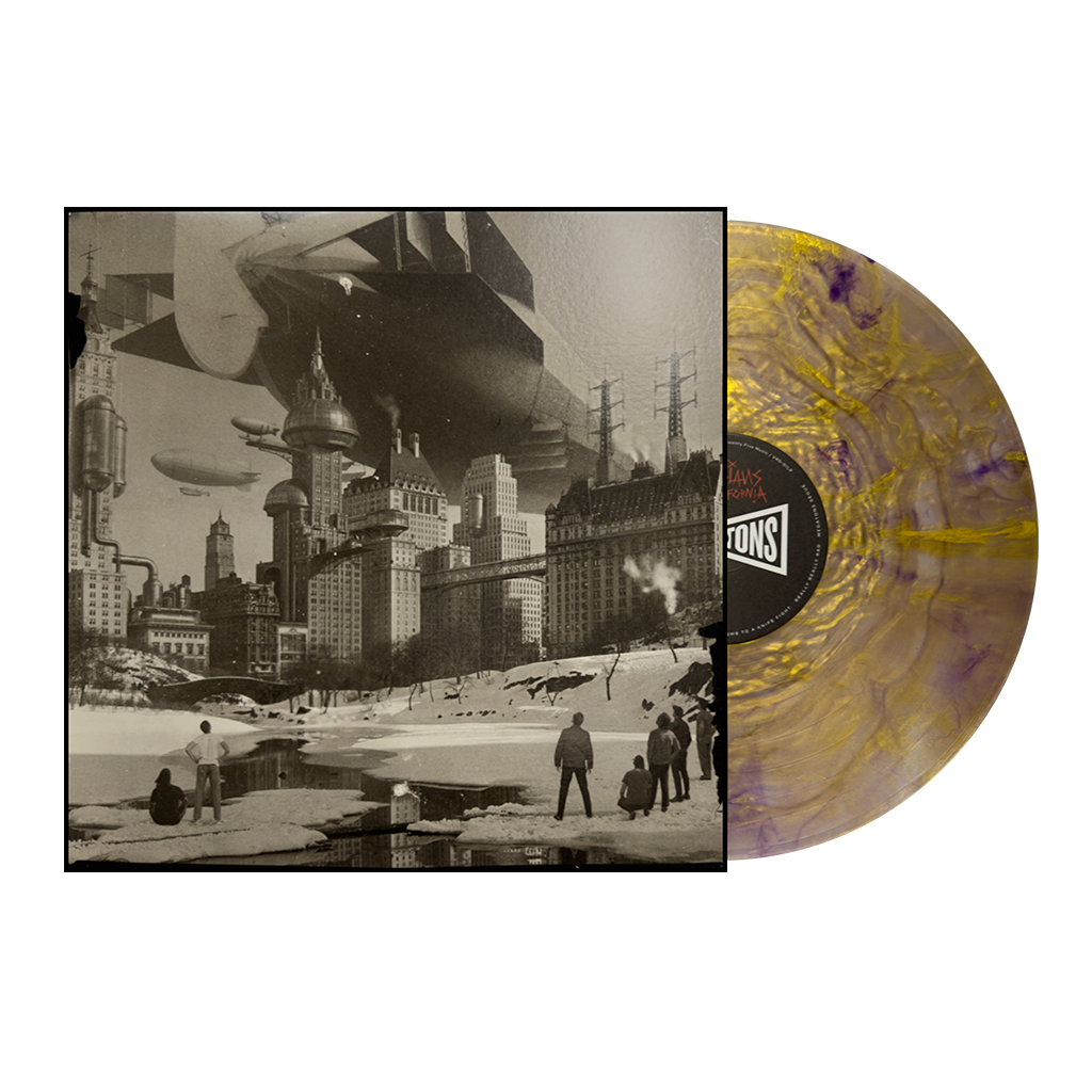 Deluxe Limited edition THE GOLDYCORE PRESS (Metallic Gold and Purple) vinyl of The Barbarians of California’s new album, "MEGATONS." Heavy 180g LP comes with 24 x 24 poster.
