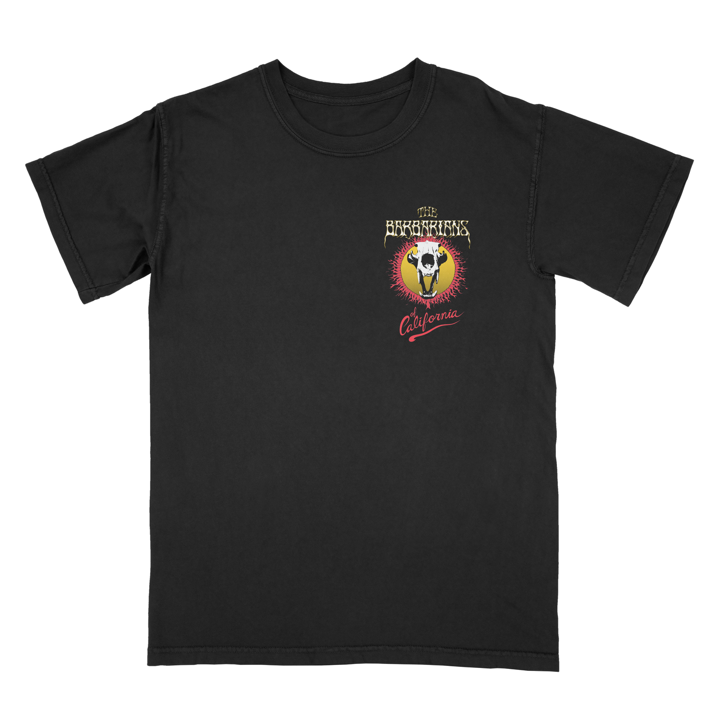 SALE! - BLACK SHORT SLEEVE TEE - TBOC Logo (two sided)