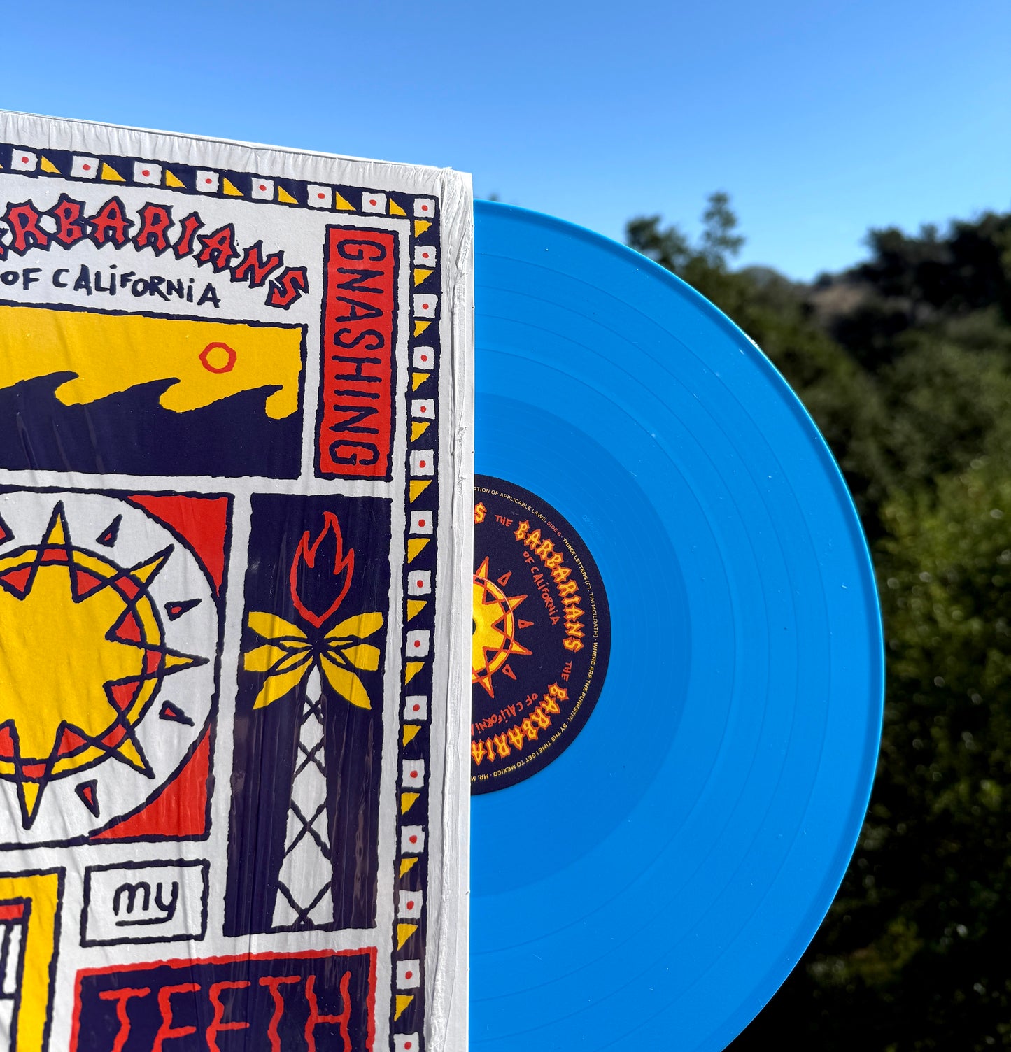 SIGNED - ‘And Now I'm Just Gnashing My Teeth’ - Limited BLUE Vinyl