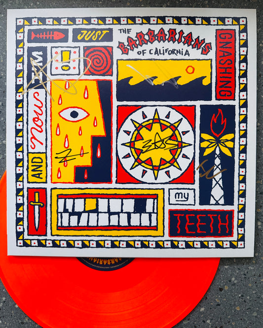 SIGNED - ‘And Now I'm Just Gnashing My Teeth’ - Limited ORANGE CRUSH Vinyl