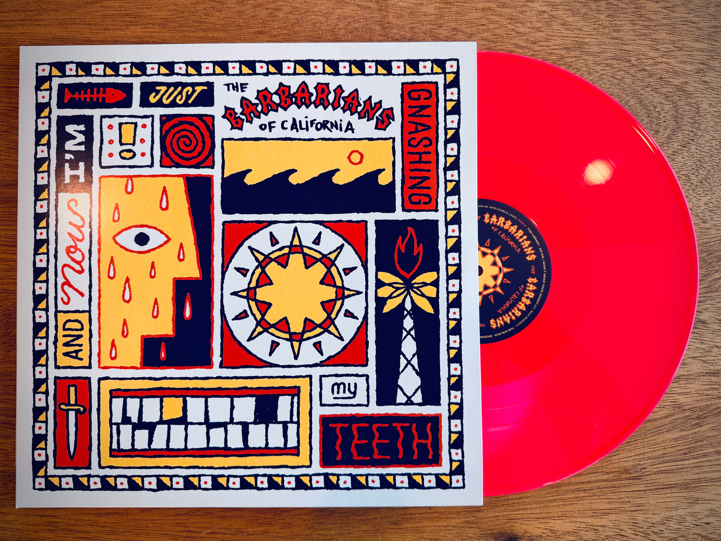 ‘And Now I'm Just Gnashing My Teeth’ - Limited PINK Vinyl