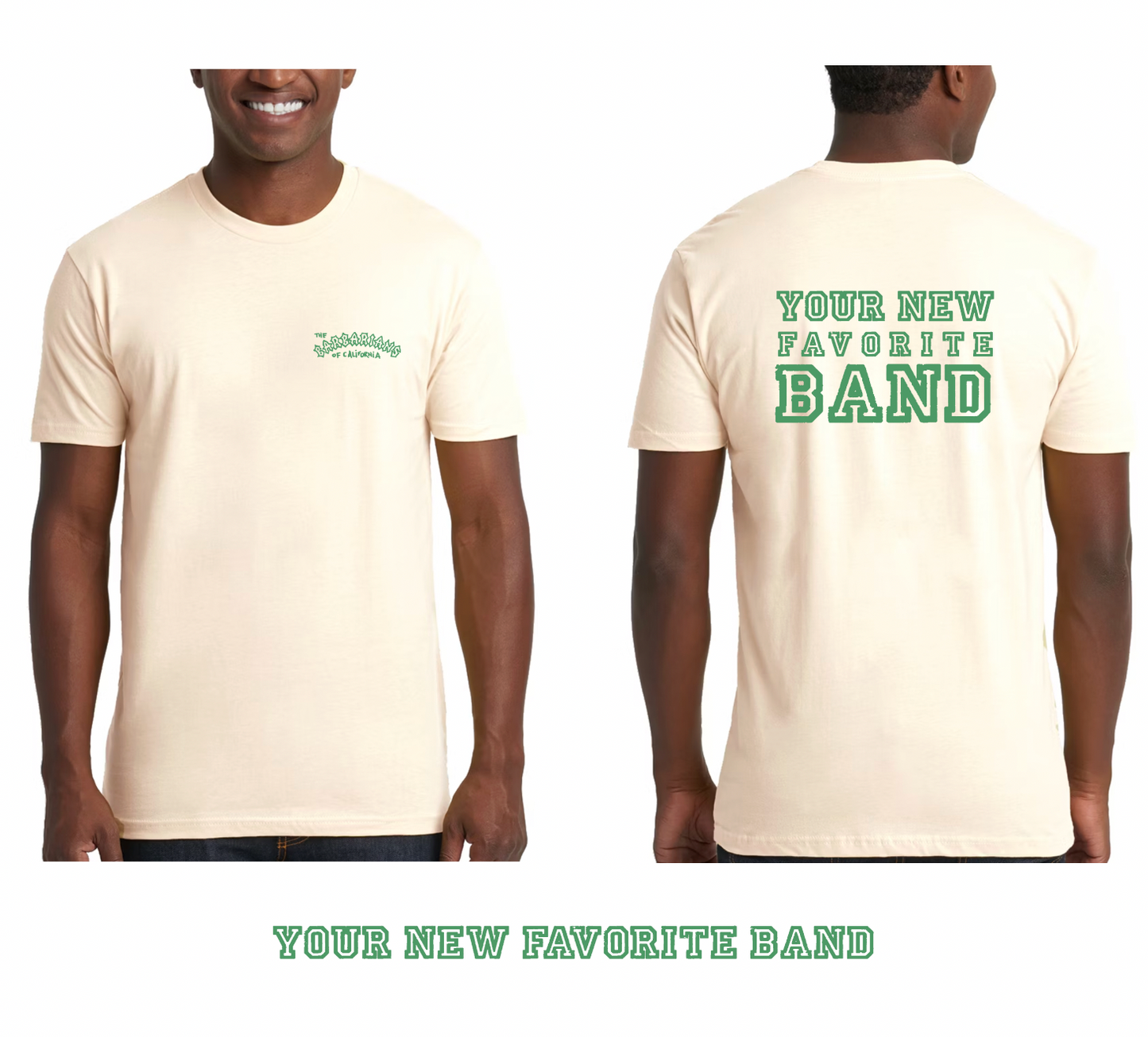 SALE! - NEW FAVE BAND -  SHORT SLEEVE TEE