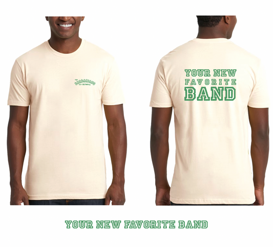 SALE! - NEW FAVE BAND -  SHORT SLEEVE TEE