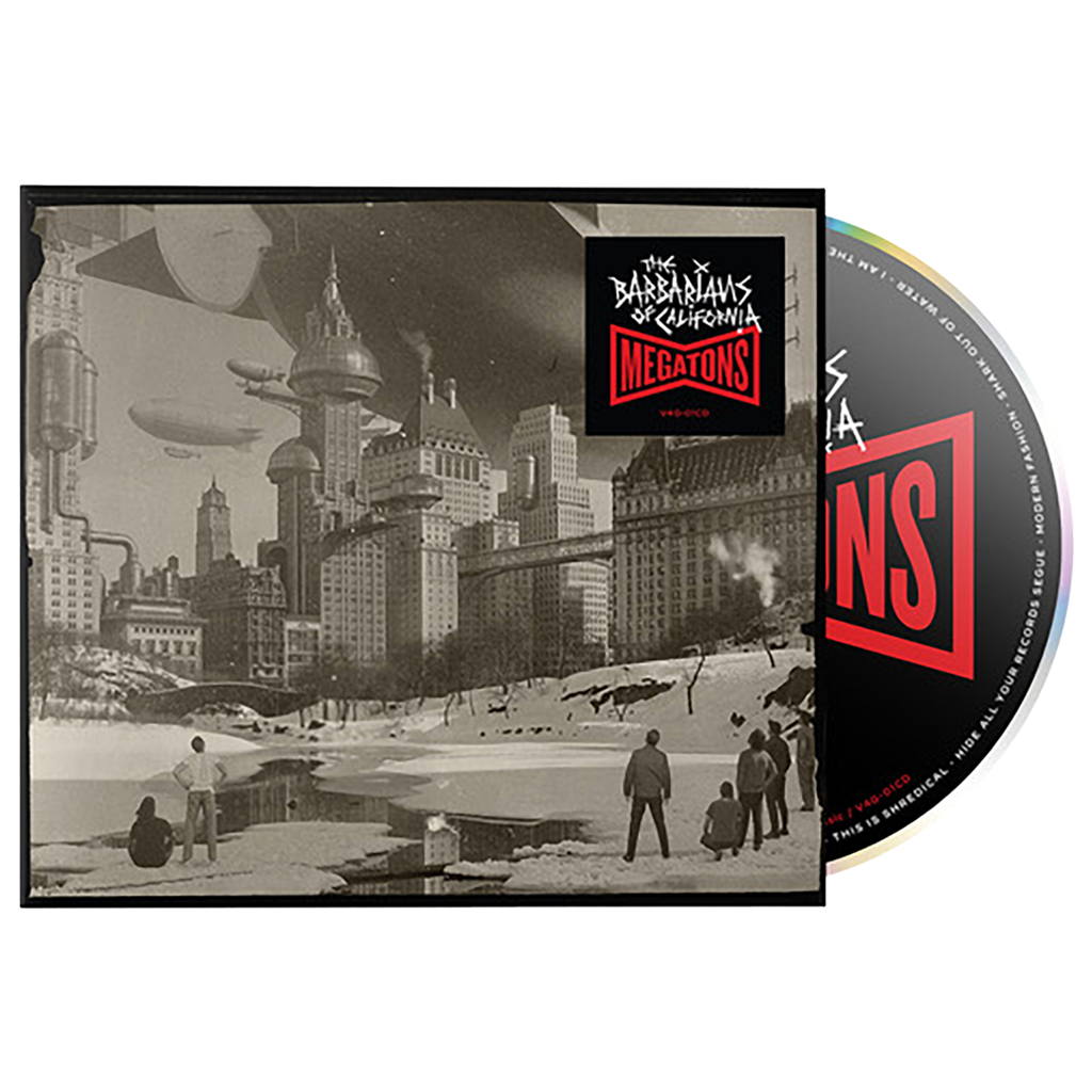 The Barbarians of California’s new album, "MEGATONS" cd
