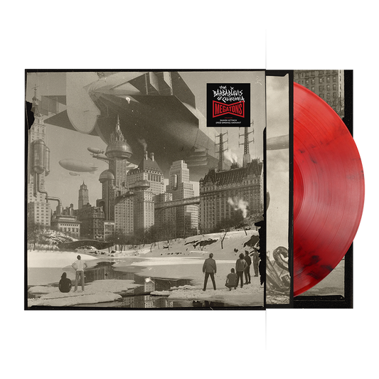 Limited edition SHARK ATTACK vinyl of The Barbarians of California’s new album, "MEGATONS"