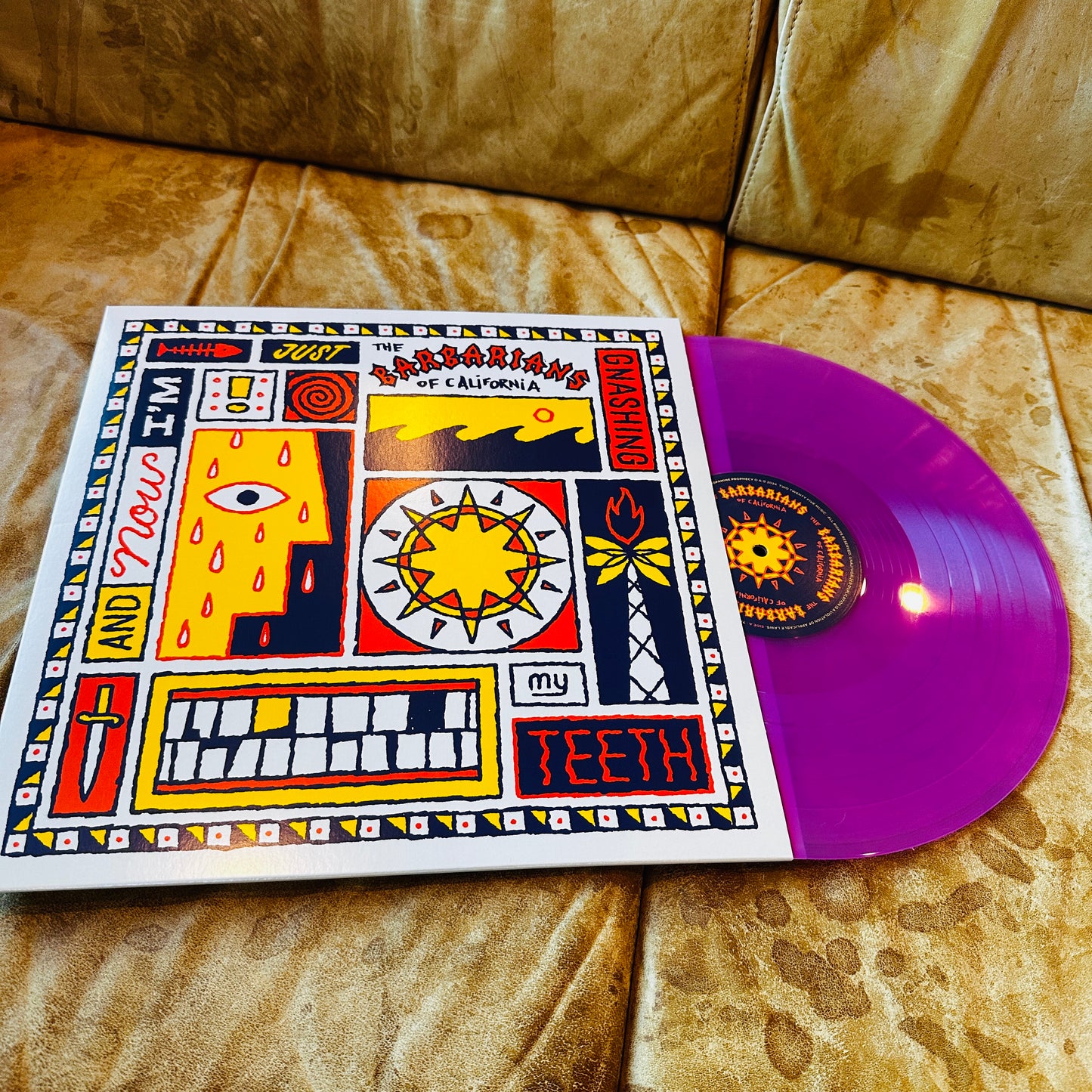 And Now I'm Just Gnashing My Teeth - Limited VIOLET Vinyl