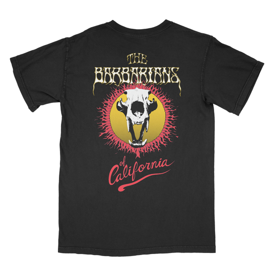 BLACK SHORT SLEEVE TEE - TBOC Logo (two sided)